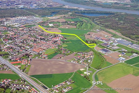 Erste Etappe bis zum Südpark